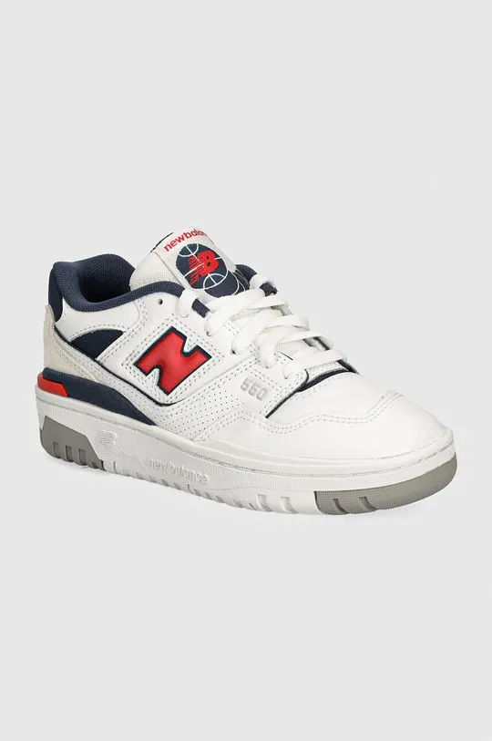 New Balance leather sneakers 550 white color GSB550ED