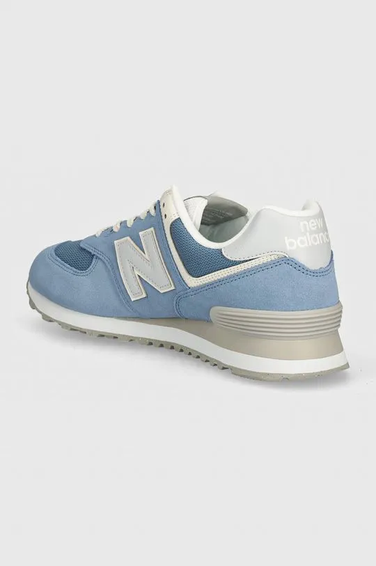 New Balance suede sneakers 574 blue color U574ESE