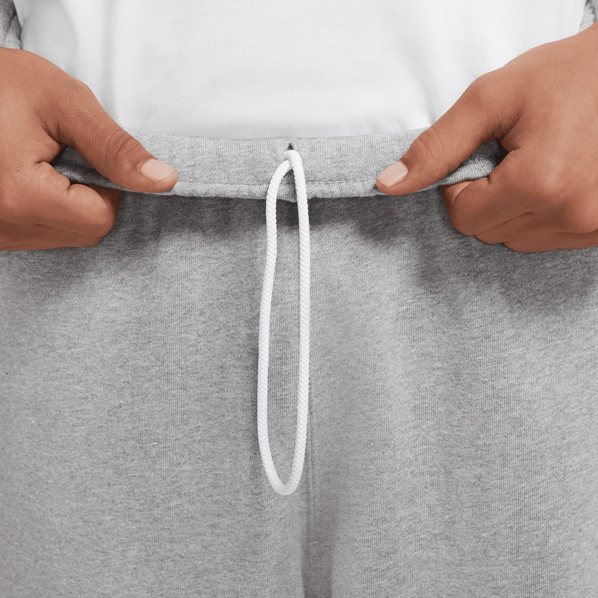 Nike Solo Swoosh Grey Sweatpants