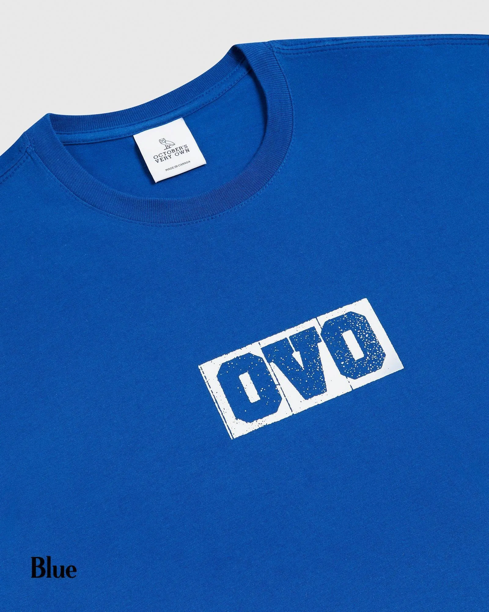 OCTOBERS VERY OWN  |Street Style Plain Cotton Logo Loungewear T-Shirts