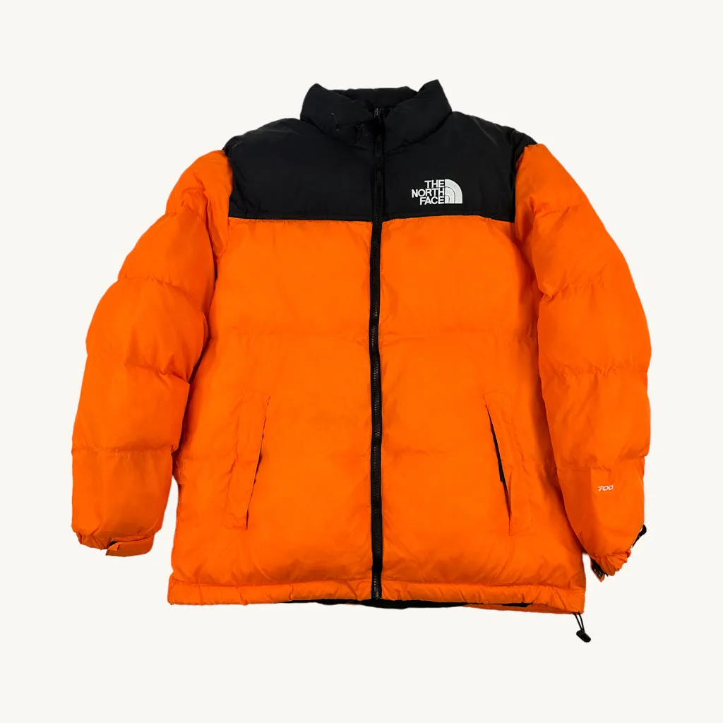 Orange 90s The North Face Puffer Jacket Coat (L)