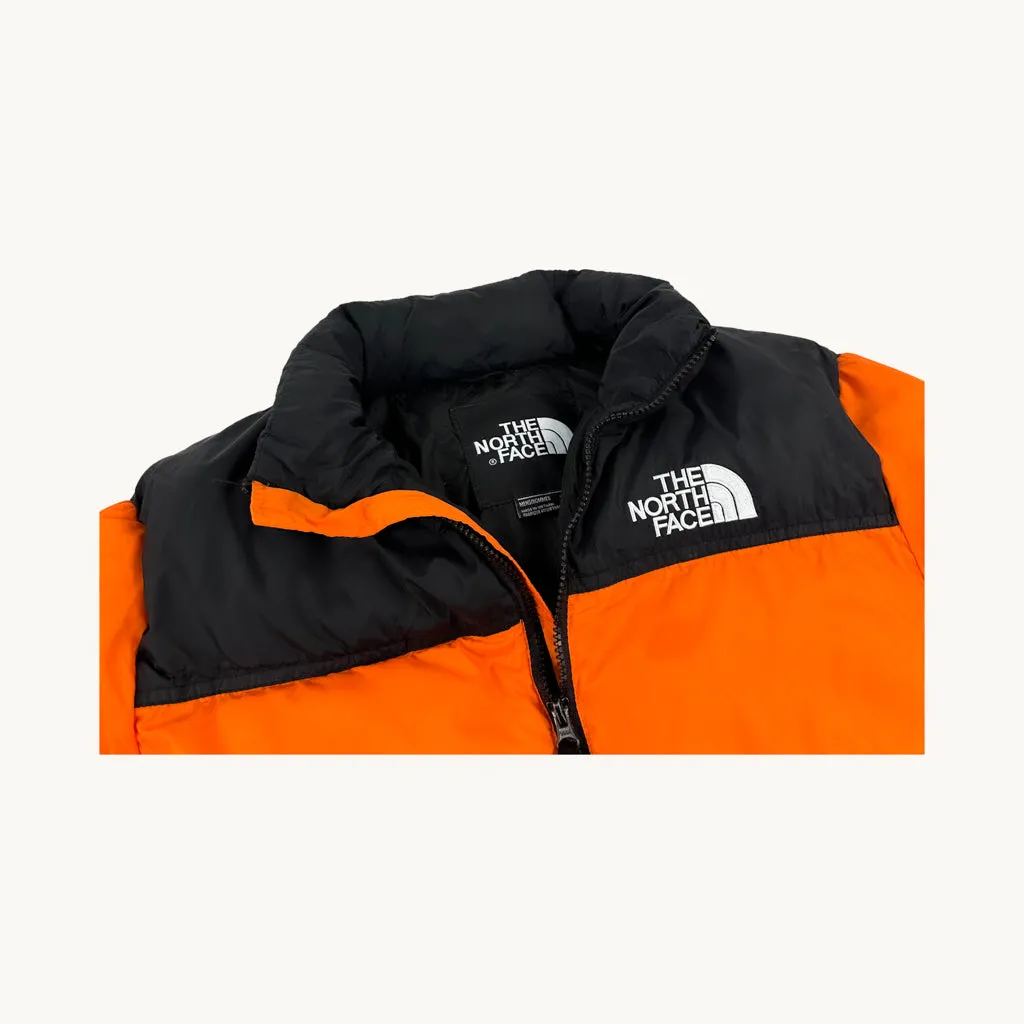 Orange 90s The North Face Puffer Jacket Coat (L)