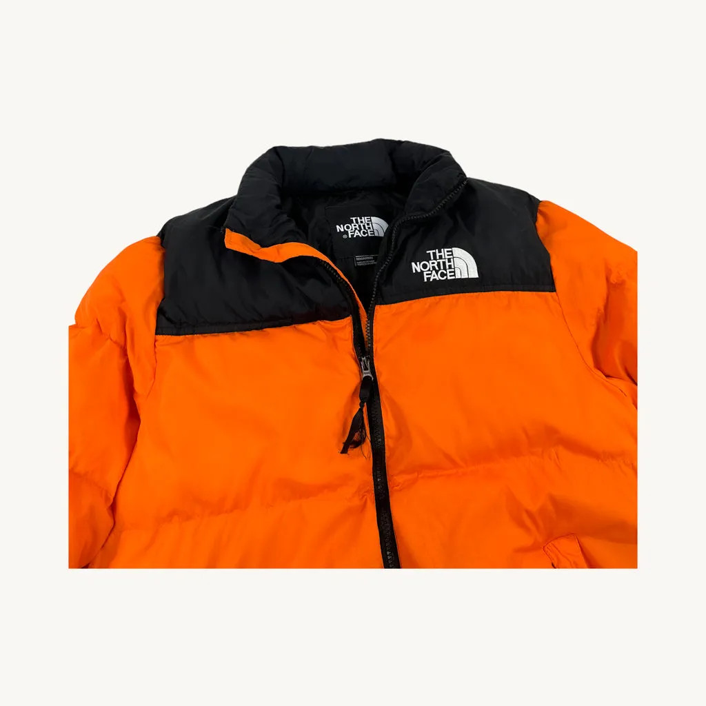 Orange 90s The North Face Puffer Jacket Coat (L)