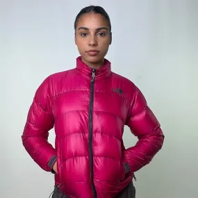 Pink 90s The North Face Summit Series Puffer Jacket Coat (M)