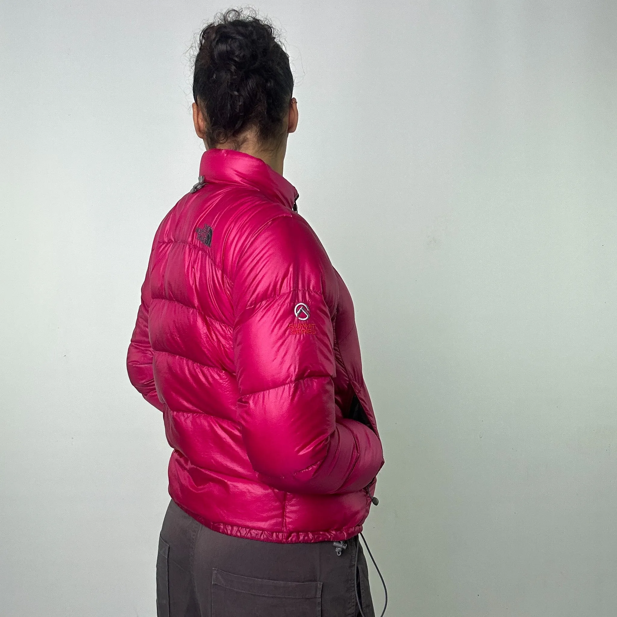 Pink 90s The North Face Summit Series Puffer Jacket Coat (M)