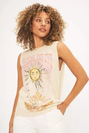 Project Social T Chasing Sun Tank In Iced Tea