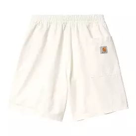 RAINER SHORT OFF-WHITE RINSED