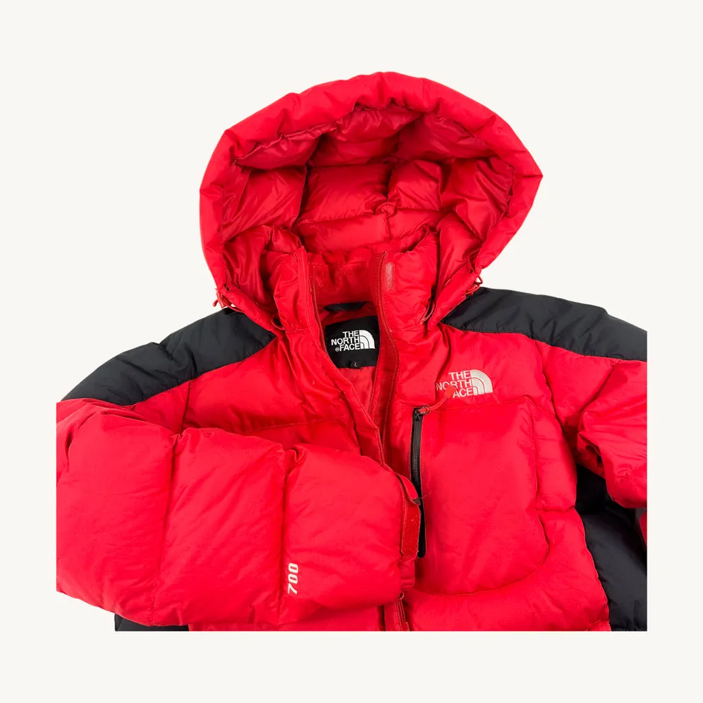 Red 90s The North Face 700 Series Puffer Jacket Coat (M)