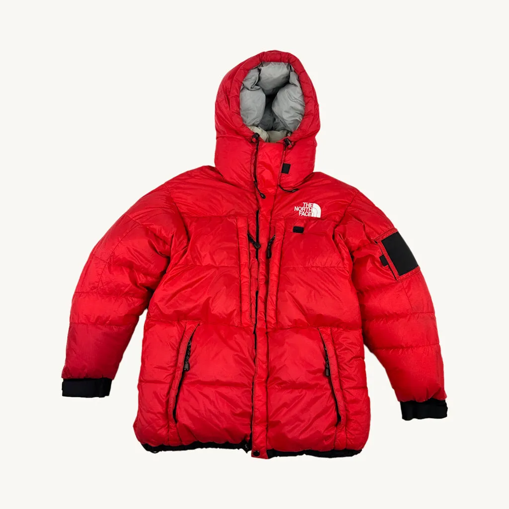 Red 90s The North Face Summit Series 800 Goretex Puffer Jacket Coat (M)