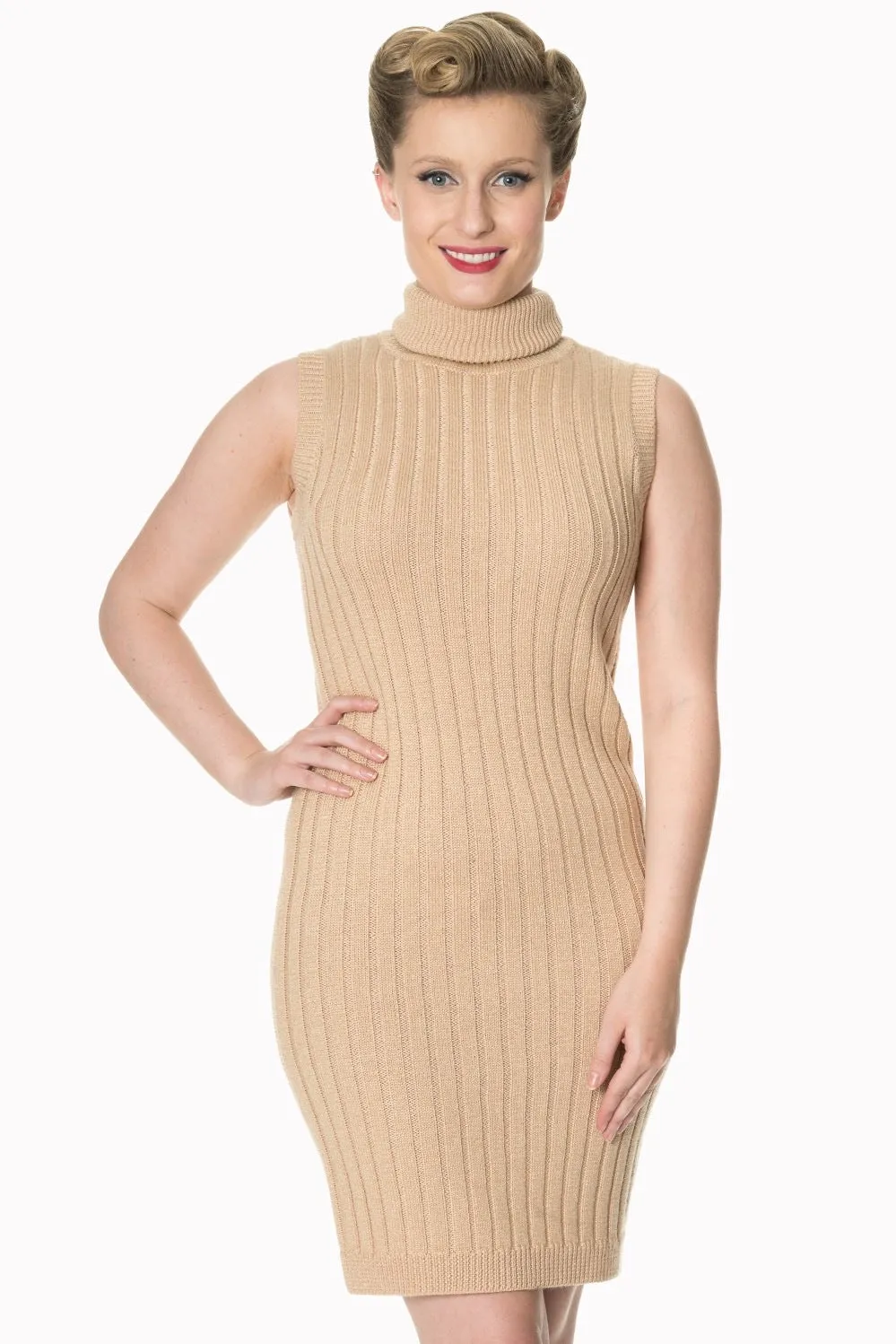 ROUGE CHEEKS KNIT DRESS