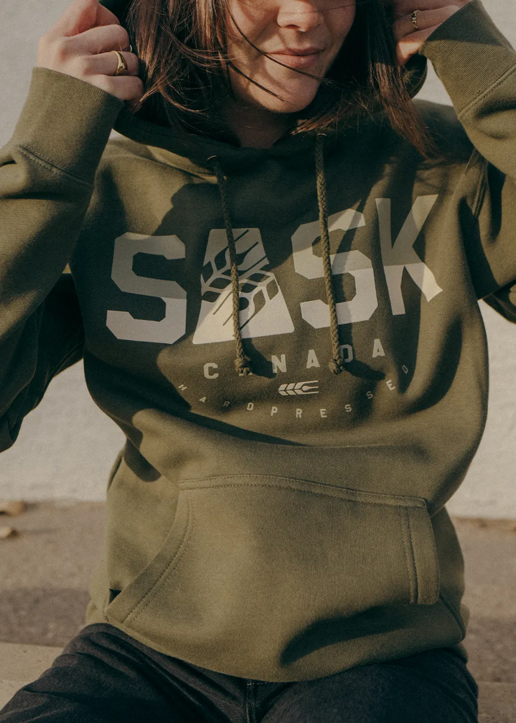 SASK Icon Two Tone Sweater | Foliage | Unisex