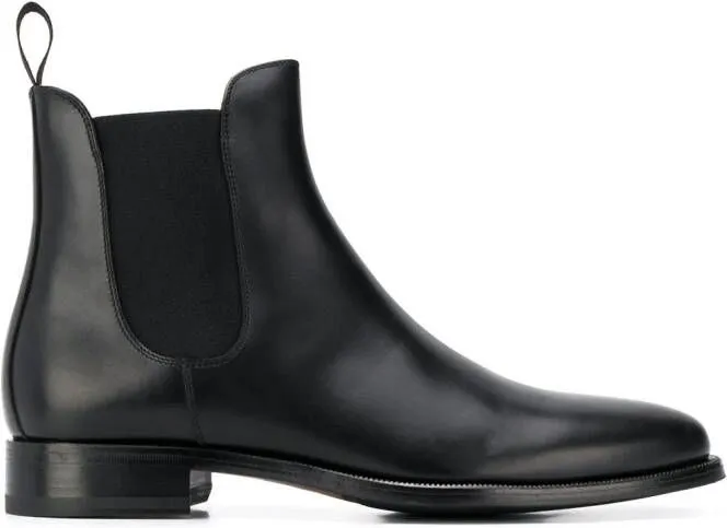 Scarosso chelsea boots Black