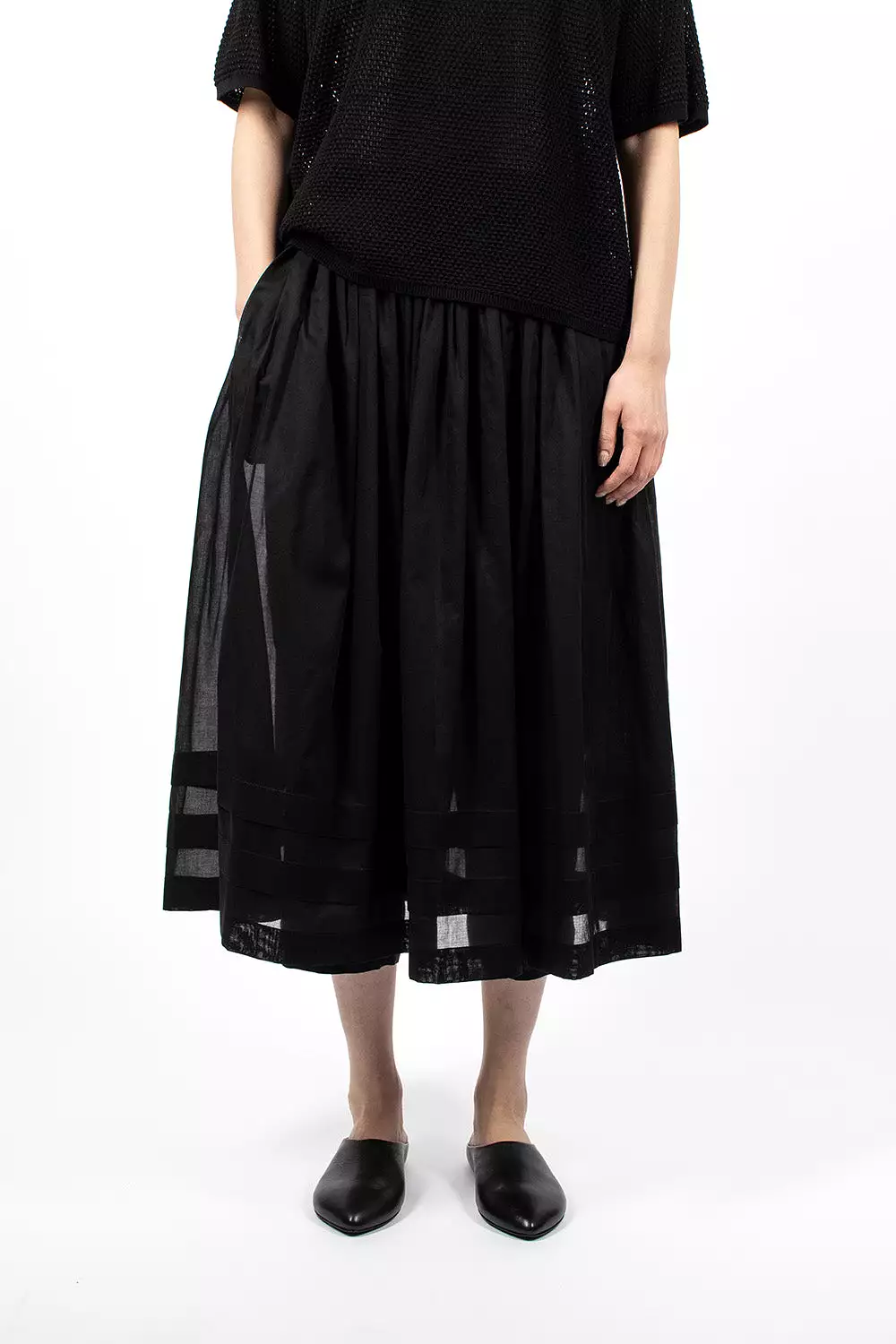 Sienna Two Pieces Skirt Black