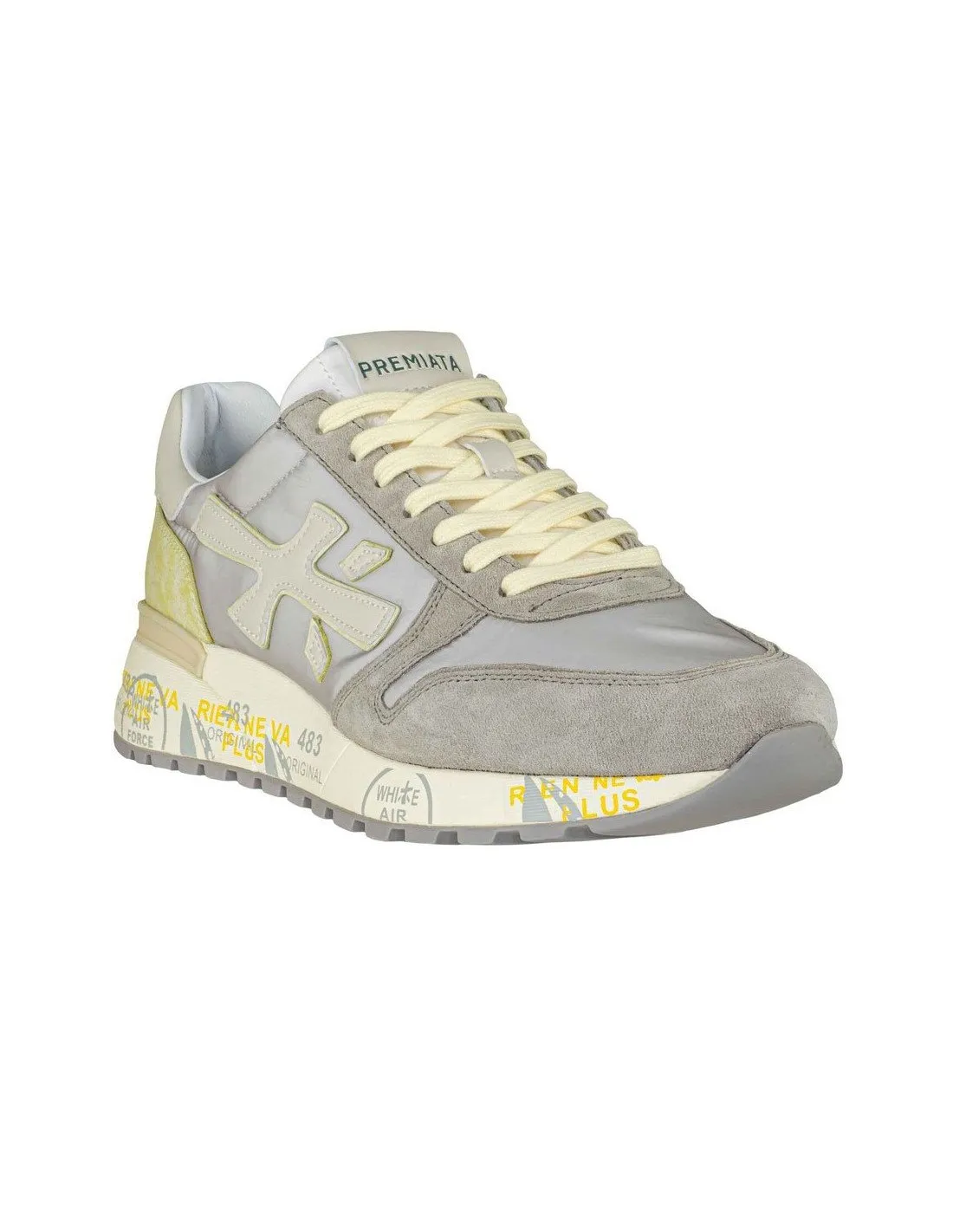 Sneakers Premiata uomo Mick 6615 grigie