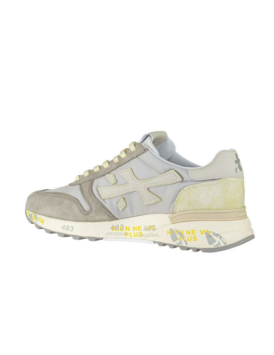 Sneakers Premiata uomo Mick 6615 grigie