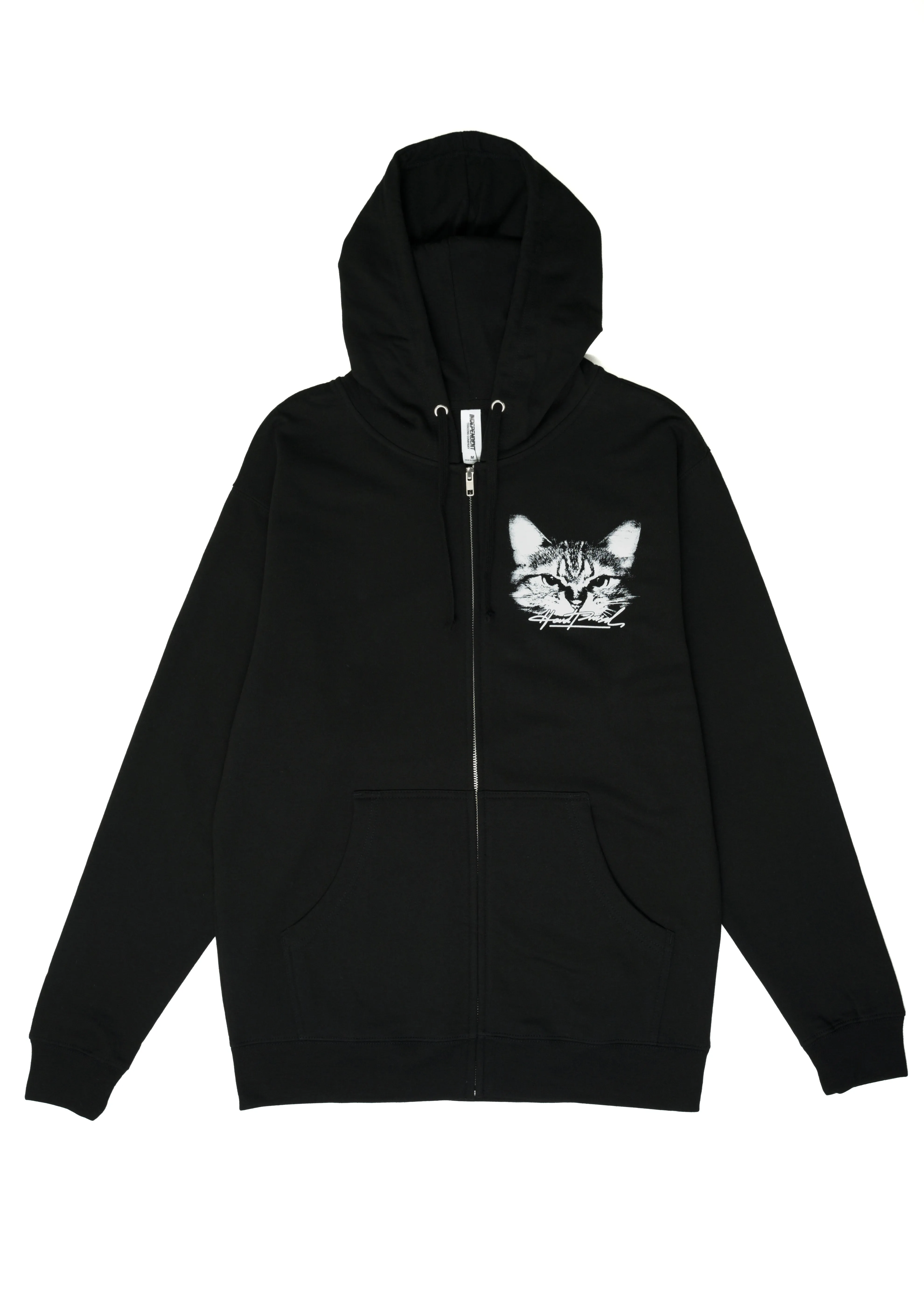 SPCA Cat Zip Sweater | Black | Unisex