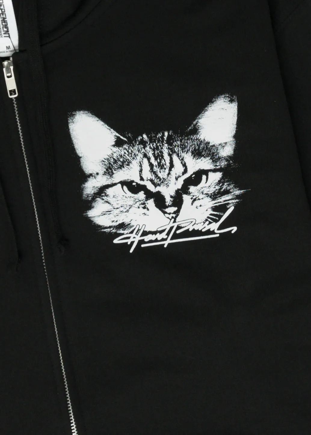 SPCA Cat Zip Sweater | Black | Unisex