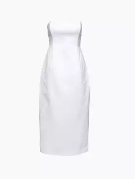 Strapless Midi Dress