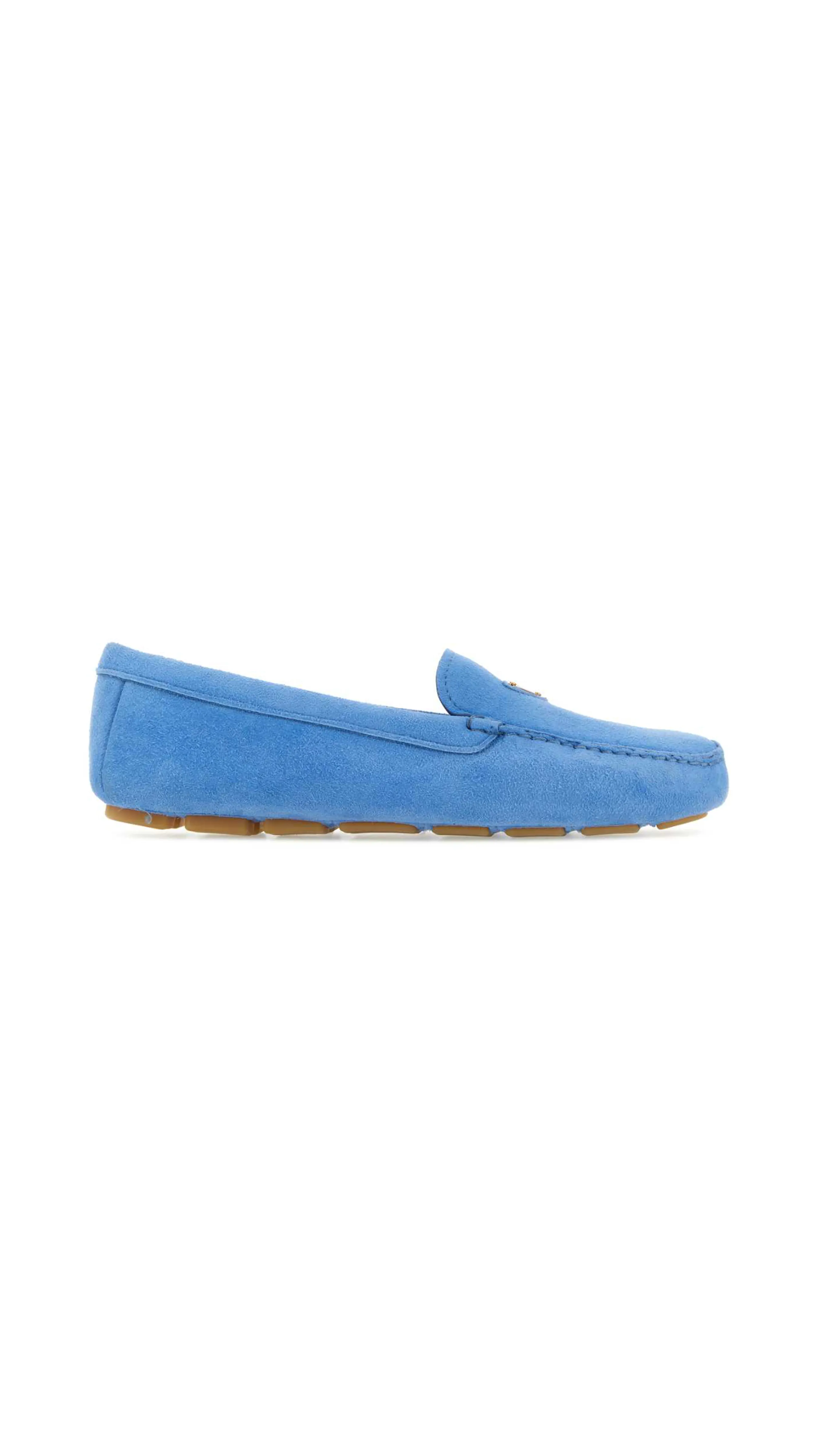 Suede Drivers - Periwinkle Blue