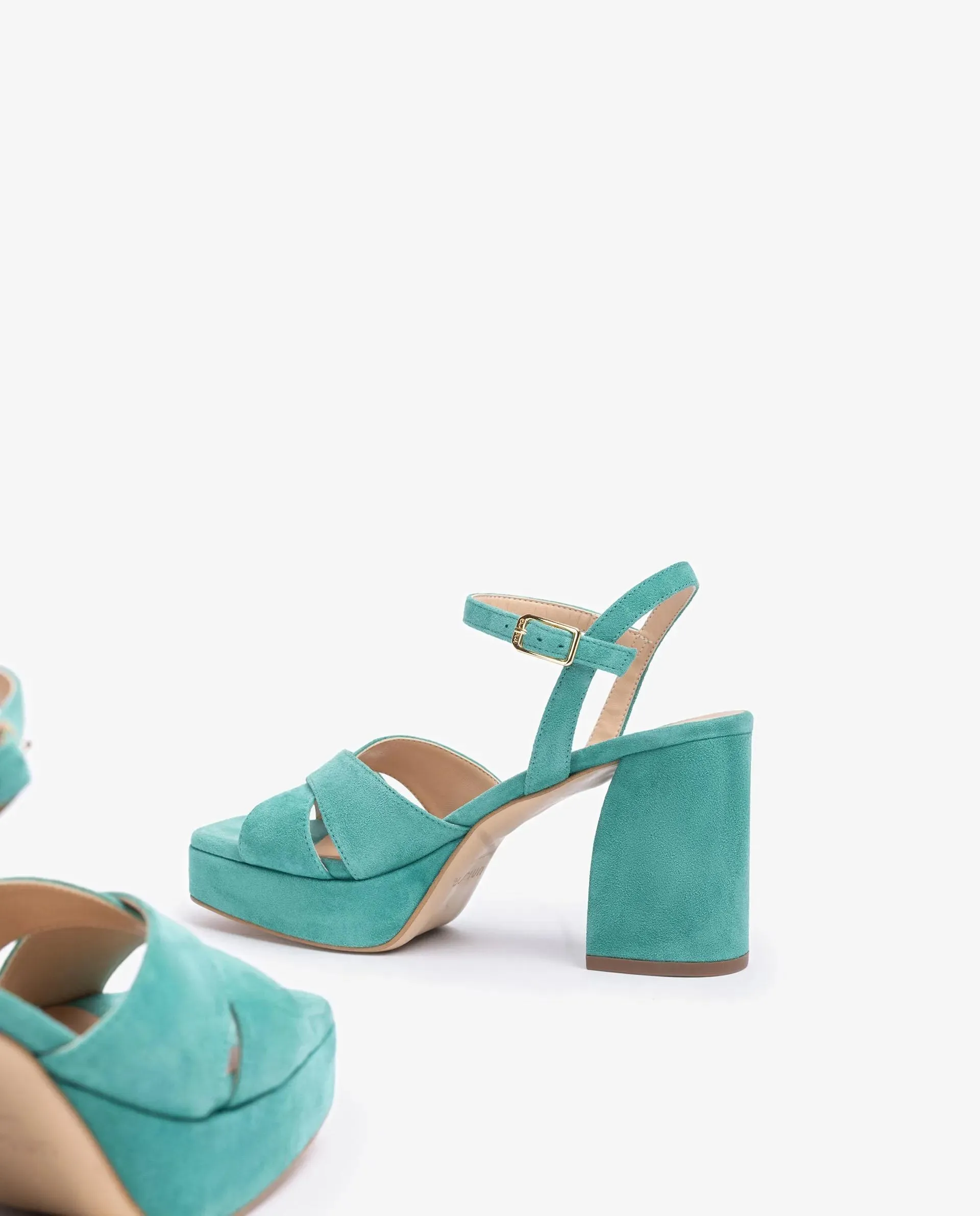 Suede Sandals, Aventurine