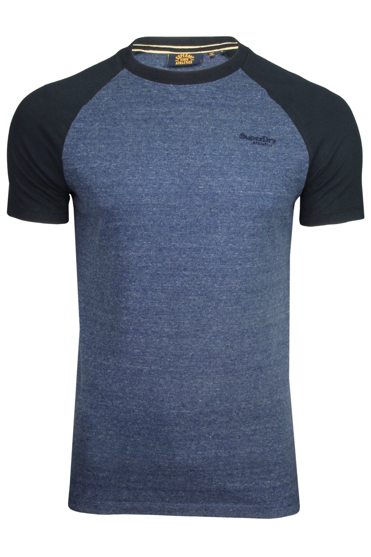 Superdry Mens Organic Cotton Essential Logo Baseball T-Shirt