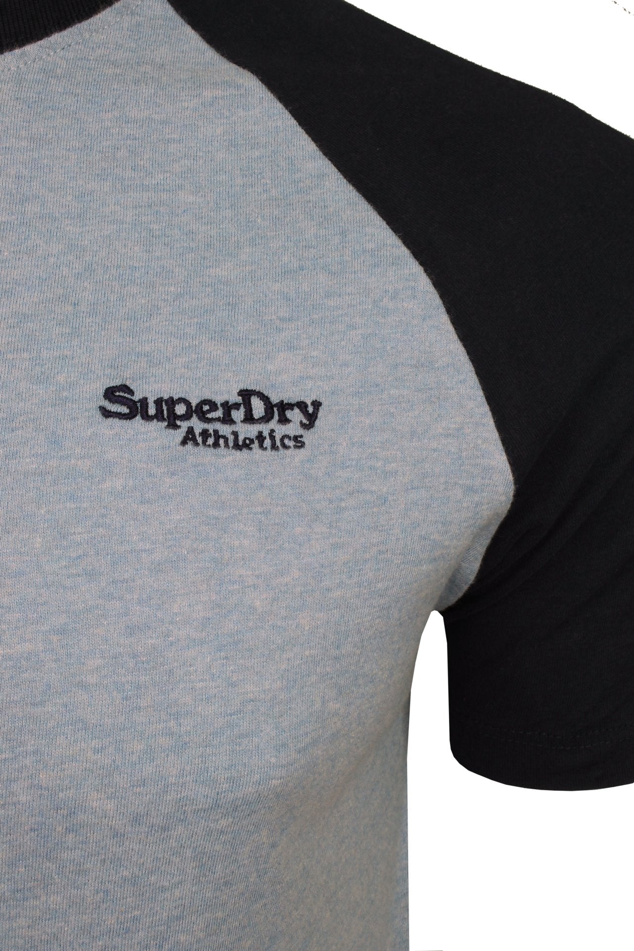 Superdry Mens Organic Cotton Essential Logo Baseball T-Shirt