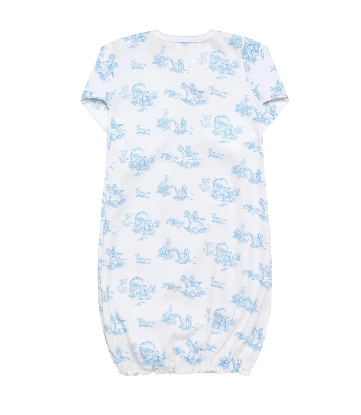 Teddy Bear Toile Gown - Blue