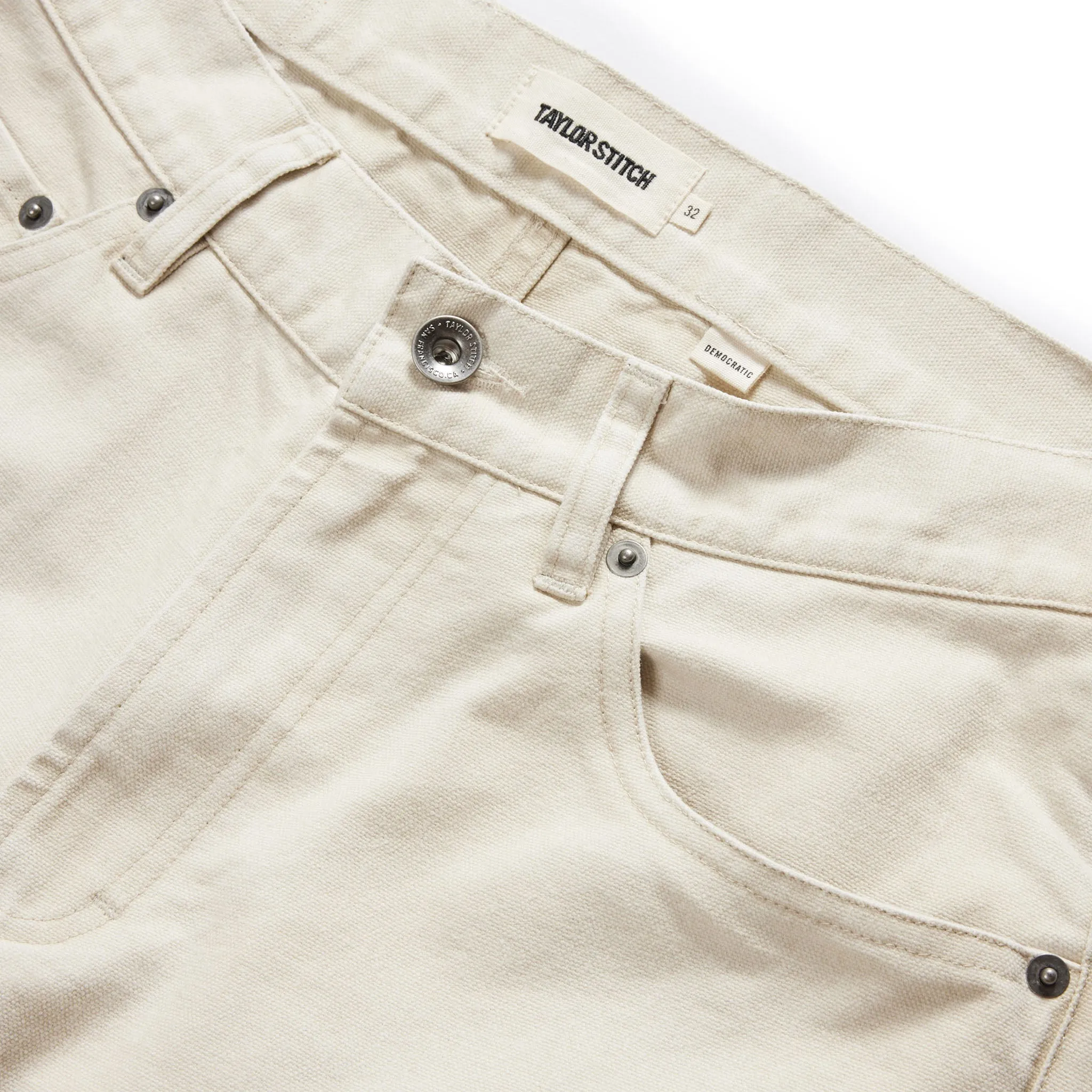 The Democratic All Day Pant in Dune Canvas