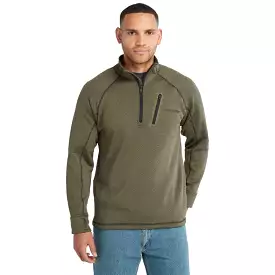 Timberland Pro Men's Reaxion 1/4 Athletic Fleece Jacket -Green- TB0A55RV369