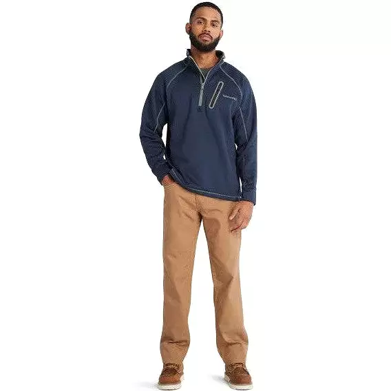 Timberland Pro Men's Reaxion 1/4 Athletic Fleece Jacket -Navy- TB0A55RV440