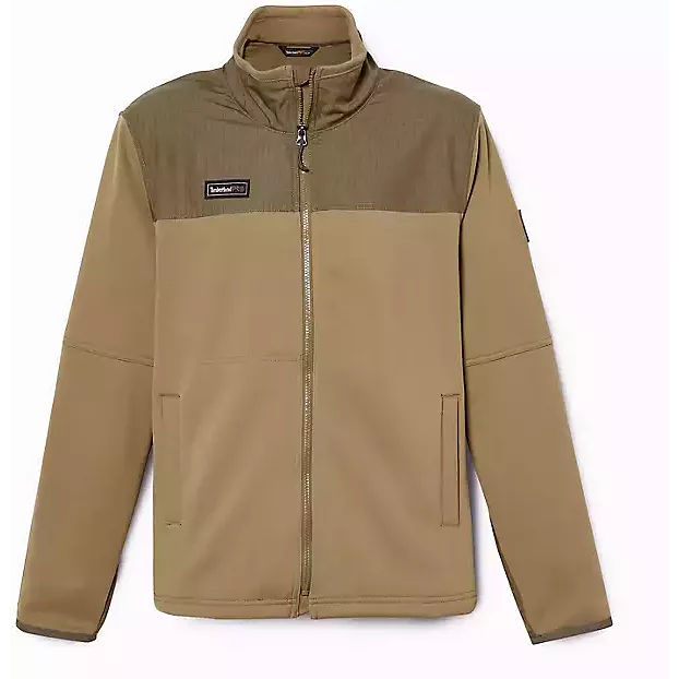 Timberland Pro Men's Trailwind Full Zip Fleece Jacket -Burnt Olive- TB0A644N360