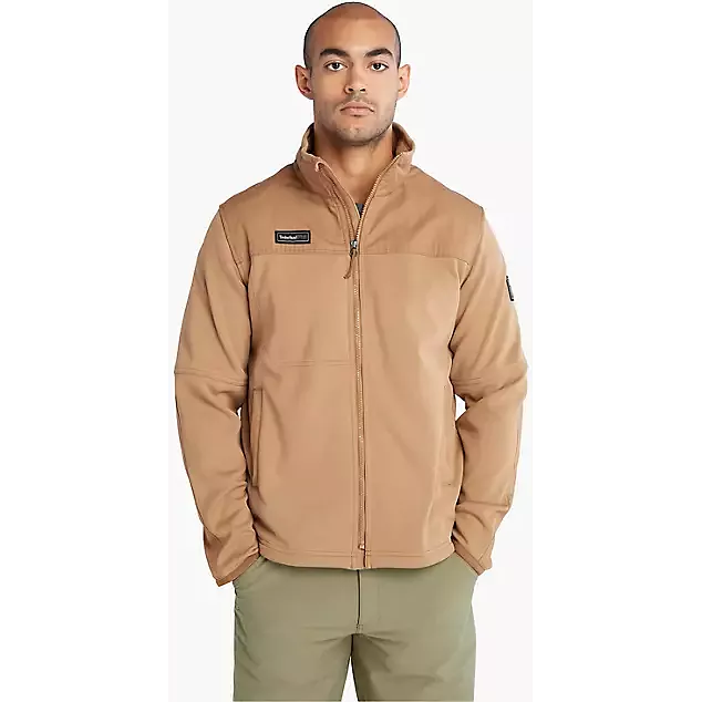 Timberland Pro Men's Trailwind Full Zip Fleece Jacket -Wheat- TB0A644ND02