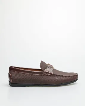 Tomaz C031A Men's Buckle Moccasins (Wine)