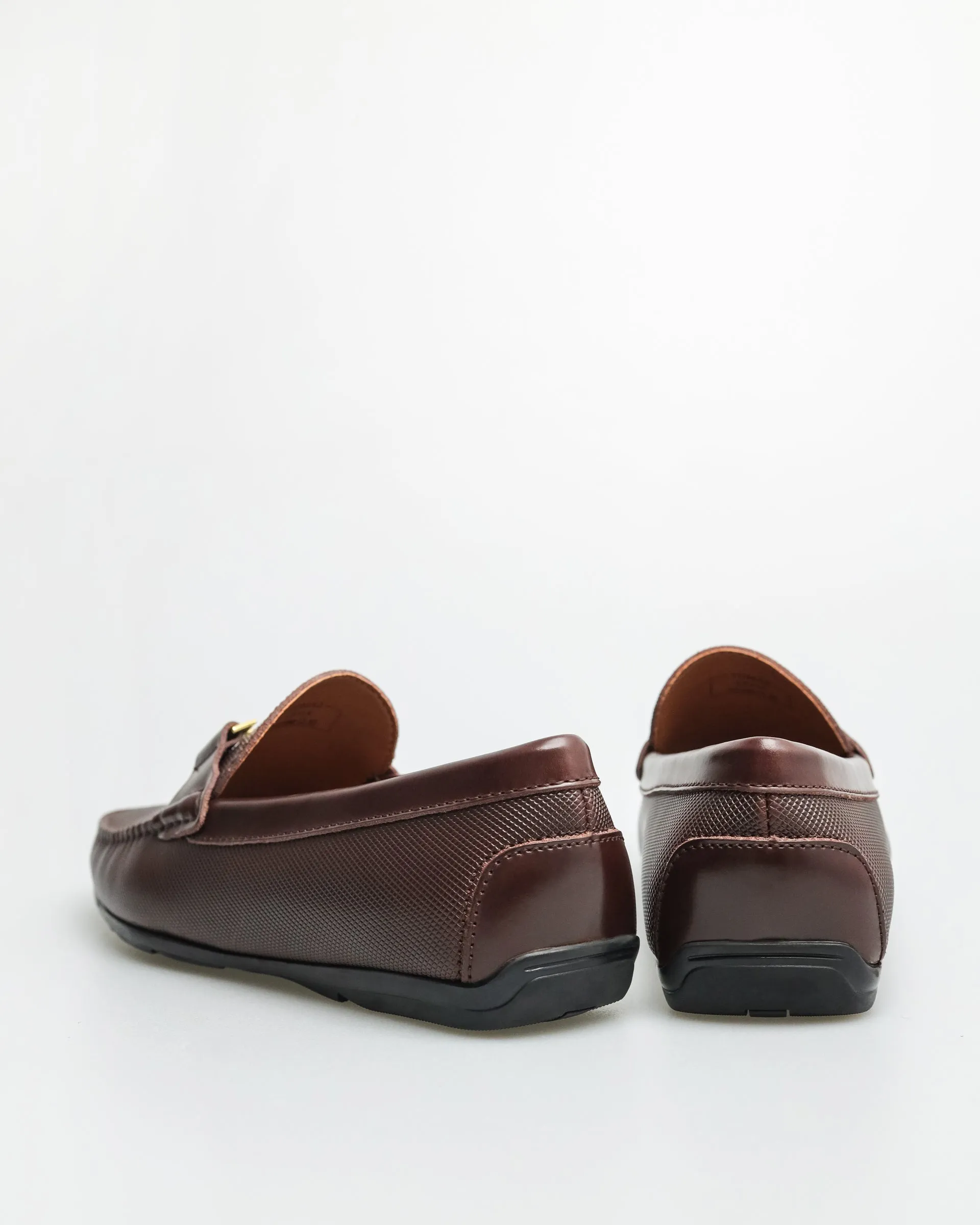 Tomaz C031A Men's Buckle Moccasins (Wine)