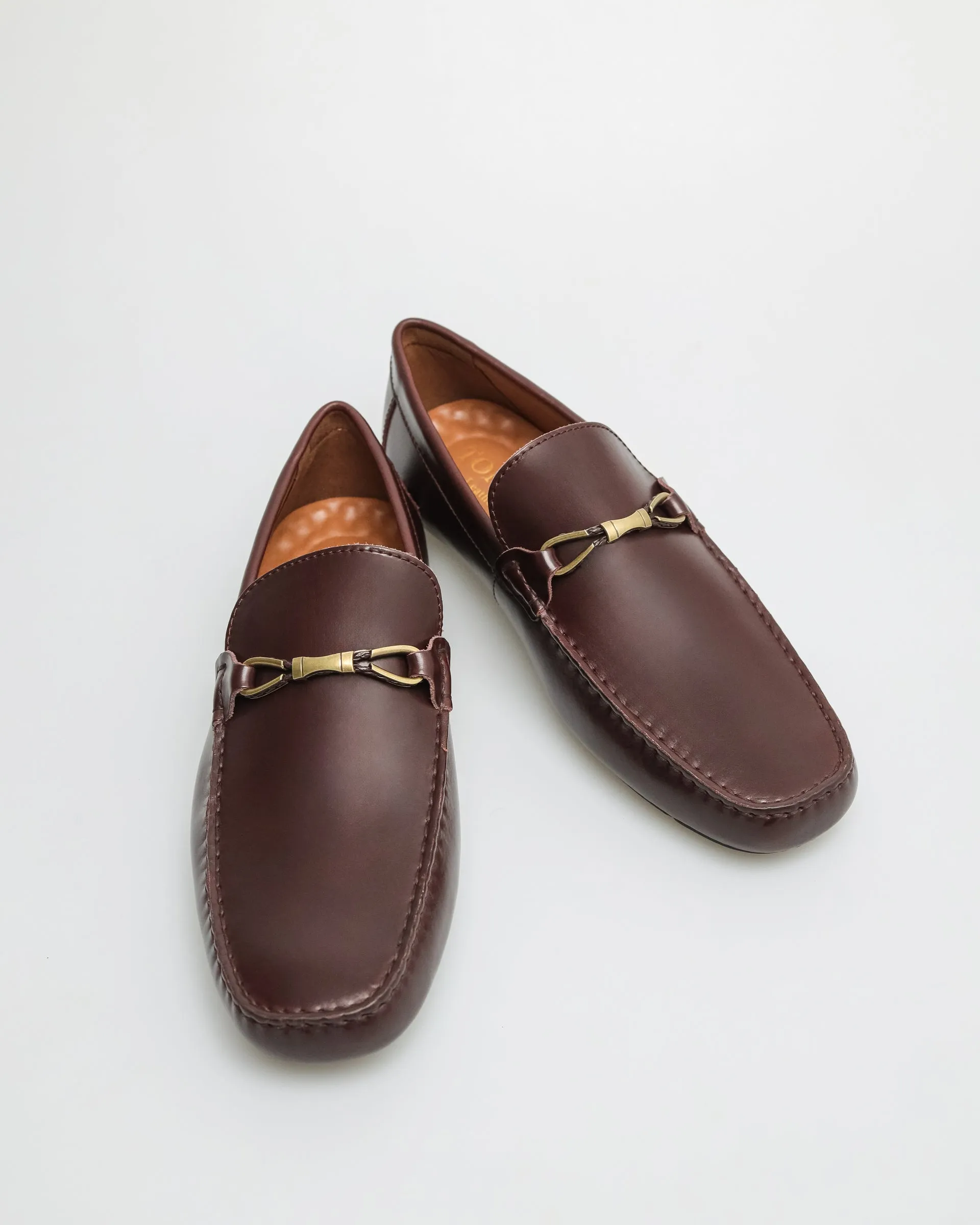 Tomaz C482 Buckle Moccasins (Coffee)