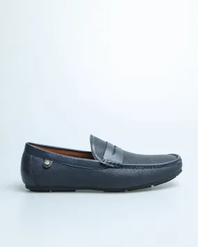 Tomaz C484 Men's Penny Moccasins (Navy)