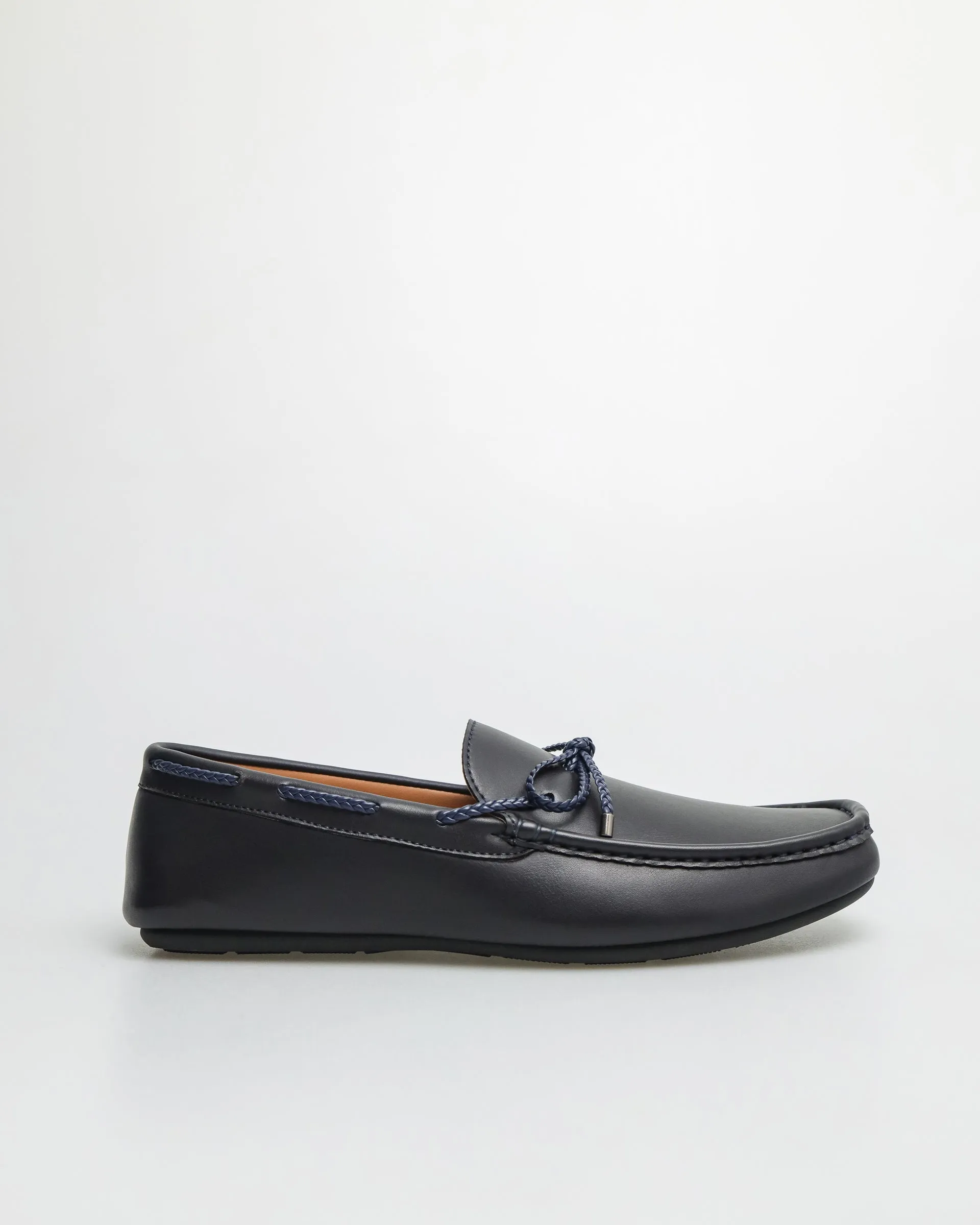 Tomaz C547 Men's Bow Moccasins (Navy)