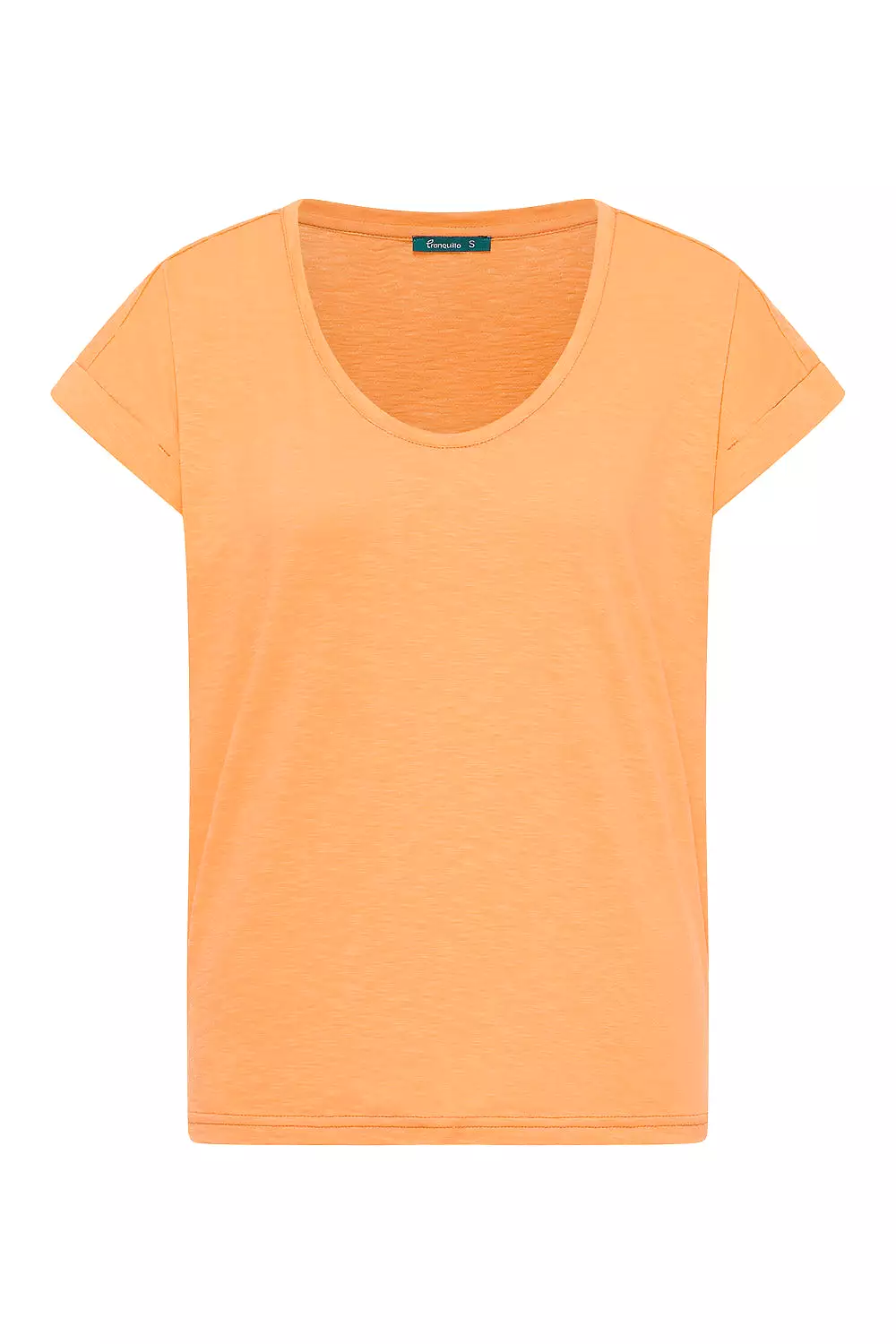 Tranquillo Melon Organic Cotton Short Sleeved Top