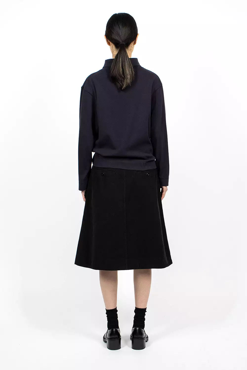 Uniform Skirt Black