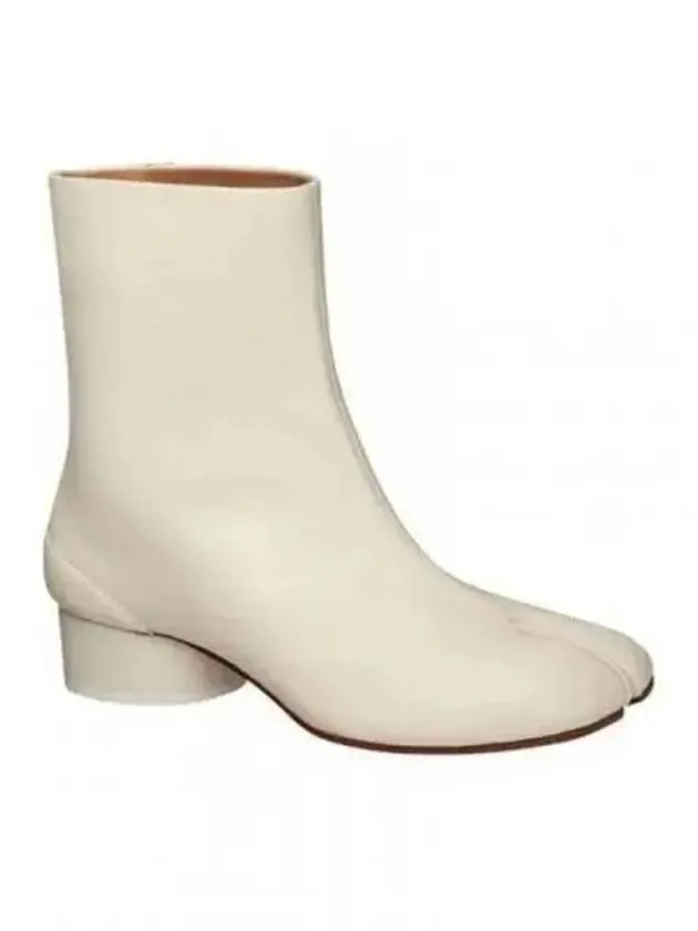 Women's Vintage Tabi Middle Boots Beige