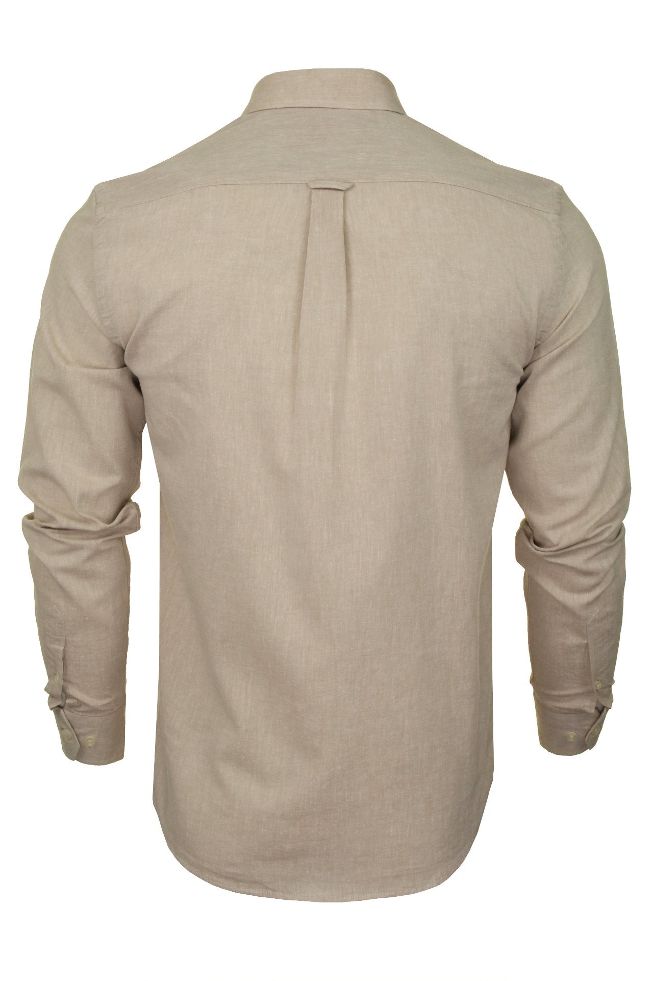 Xact Mens Linen Shirt - Long Sleeved