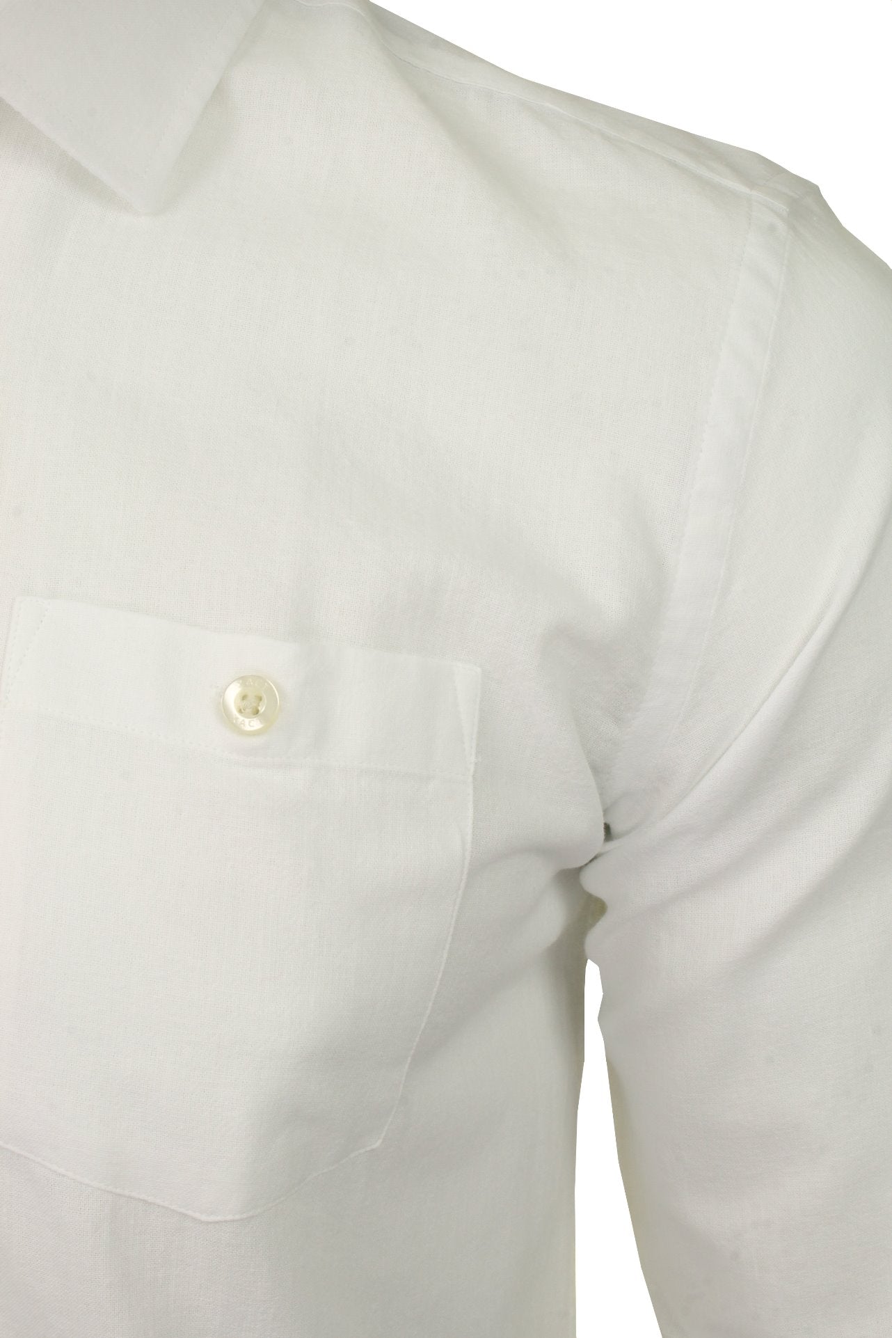 Xact Mens Linen Shirt - Long Sleeved