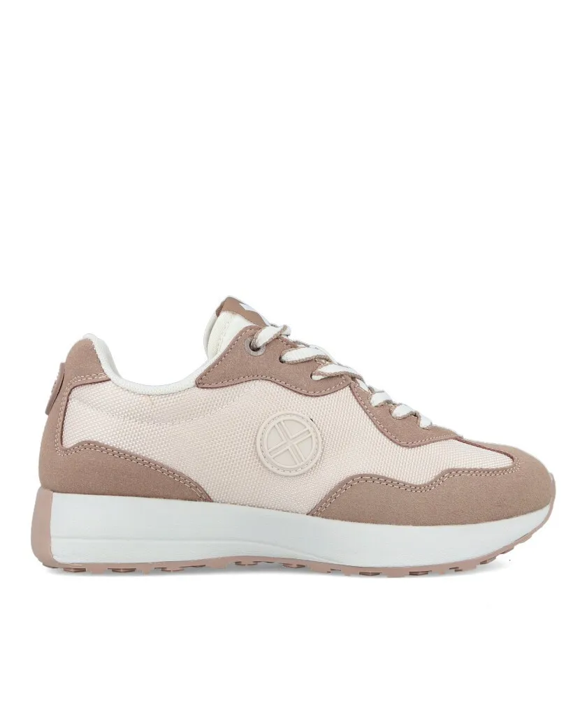 Xti 141931 Women's beige platform sneakers