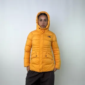 Yellow 90s The North Face Puffer Jacket Coat (M)