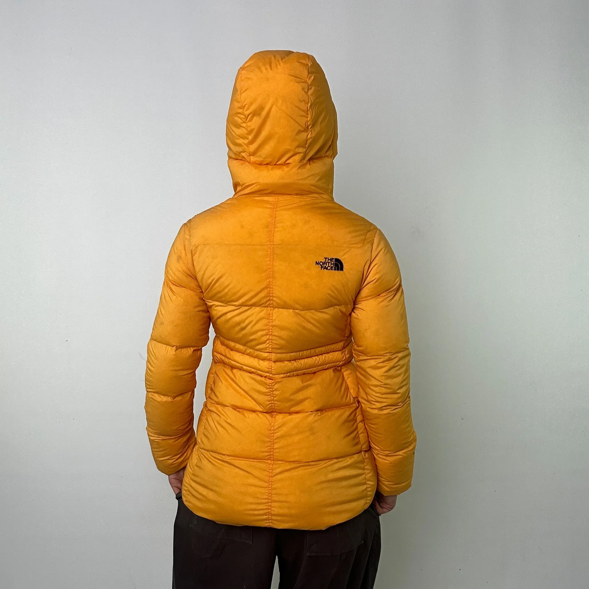 Yellow 90s The North Face Puffer Jacket Coat (M)