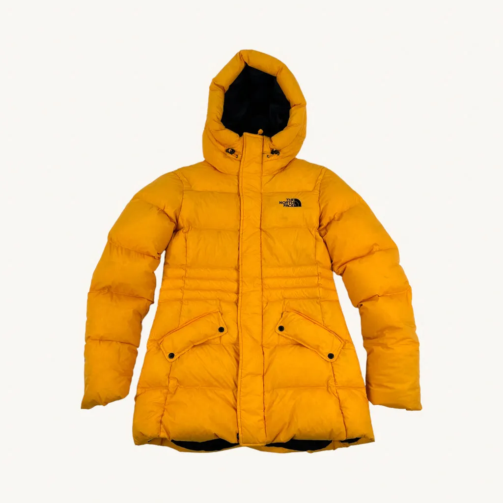 Yellow 90s The North Face Puffer Jacket Coat (M)