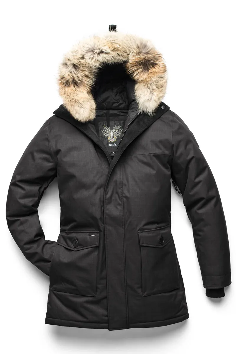 YVES MEN'S PARKA BLACK